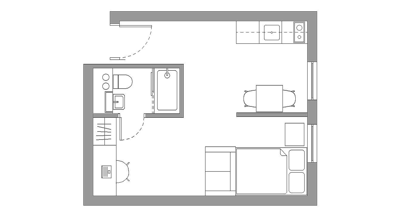 The Maltings_Platinum 1 Bed Apartment