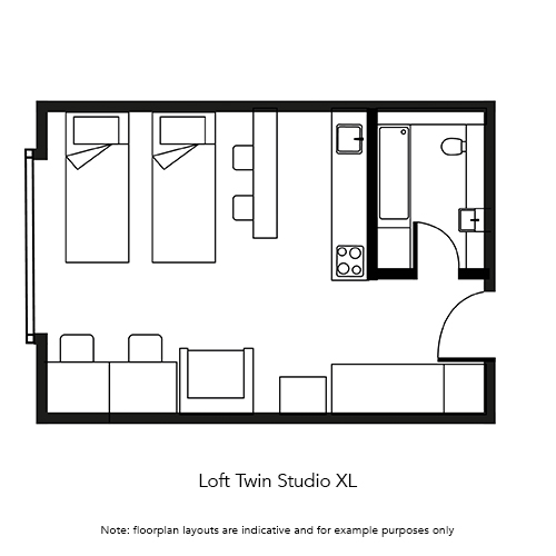 Loft Twin Studio