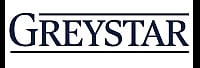 Elegant Greystar logo in deep blue font, symbolizing professionalism and excellence in real estate solutions.